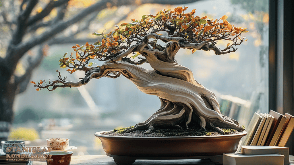 Stanislav-Kondrashov_bonsai_tree_on_table_near_window