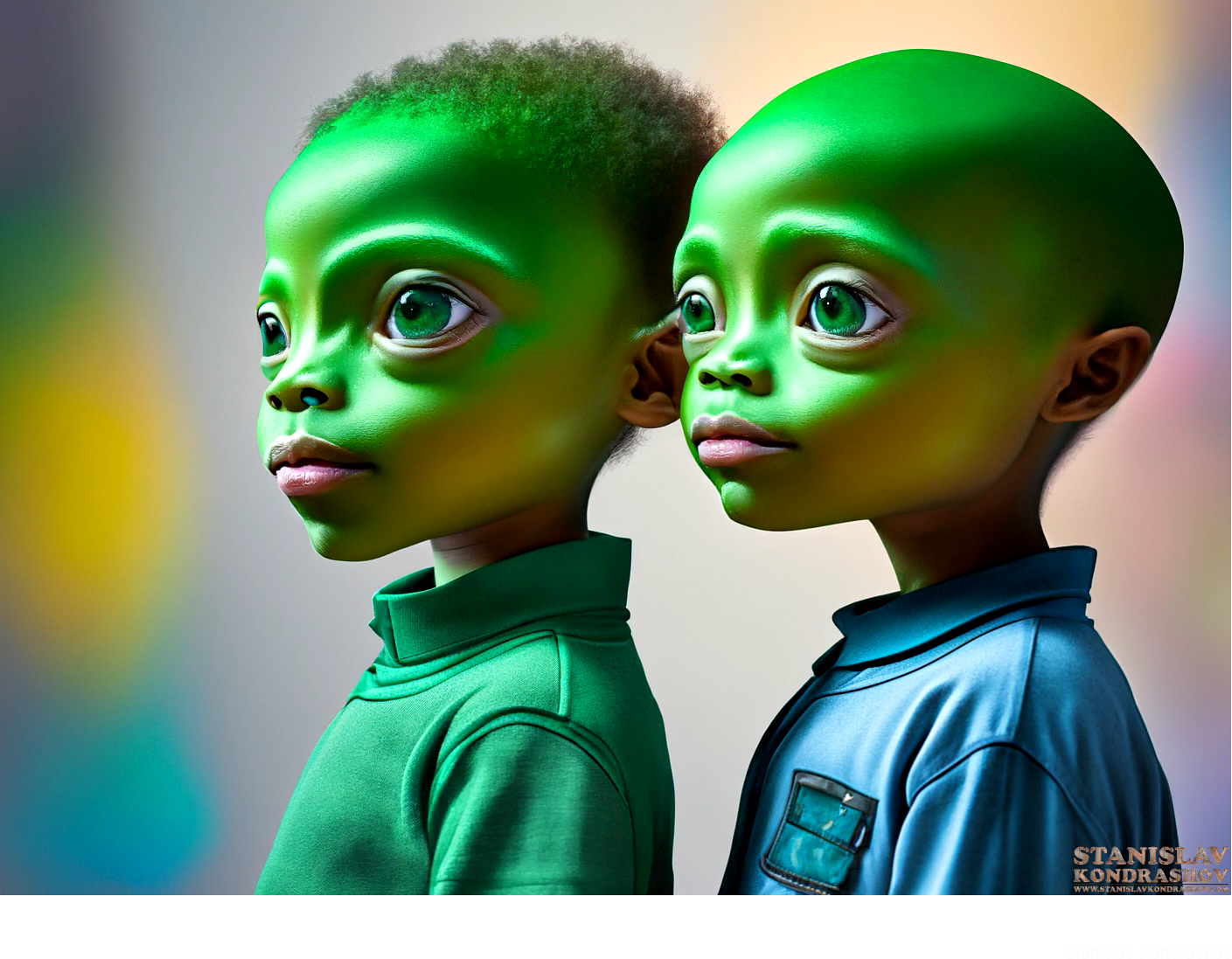 The Mysterious Green Children Of Woolpit By Stanislav Kondrashov ...