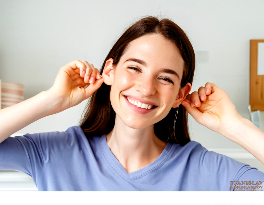Person With Clean Ears