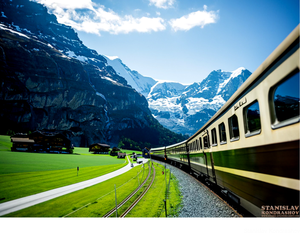 Swiss Alps Train