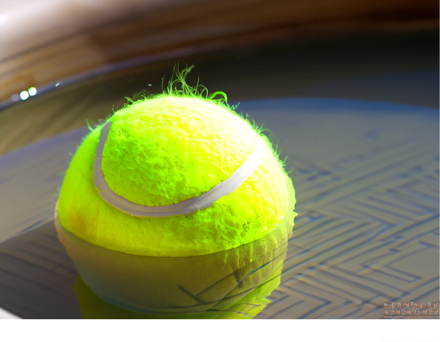 The Surprising Role Of Tennis Balls In Bird Baths By Stanislav