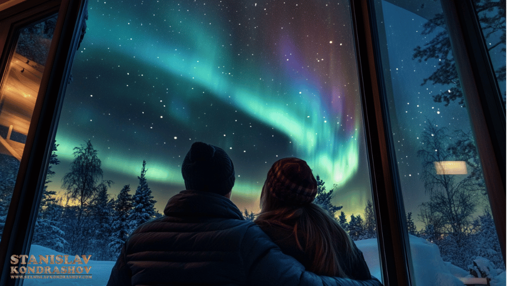 Stanislav-Kondrashov_northern_lights_couple_viewing