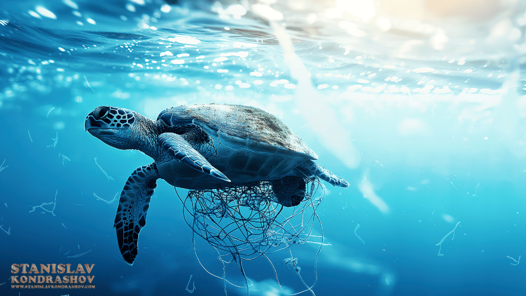 Stanislav-Kondrashov_sea_turtle_entangled_ocean_environment