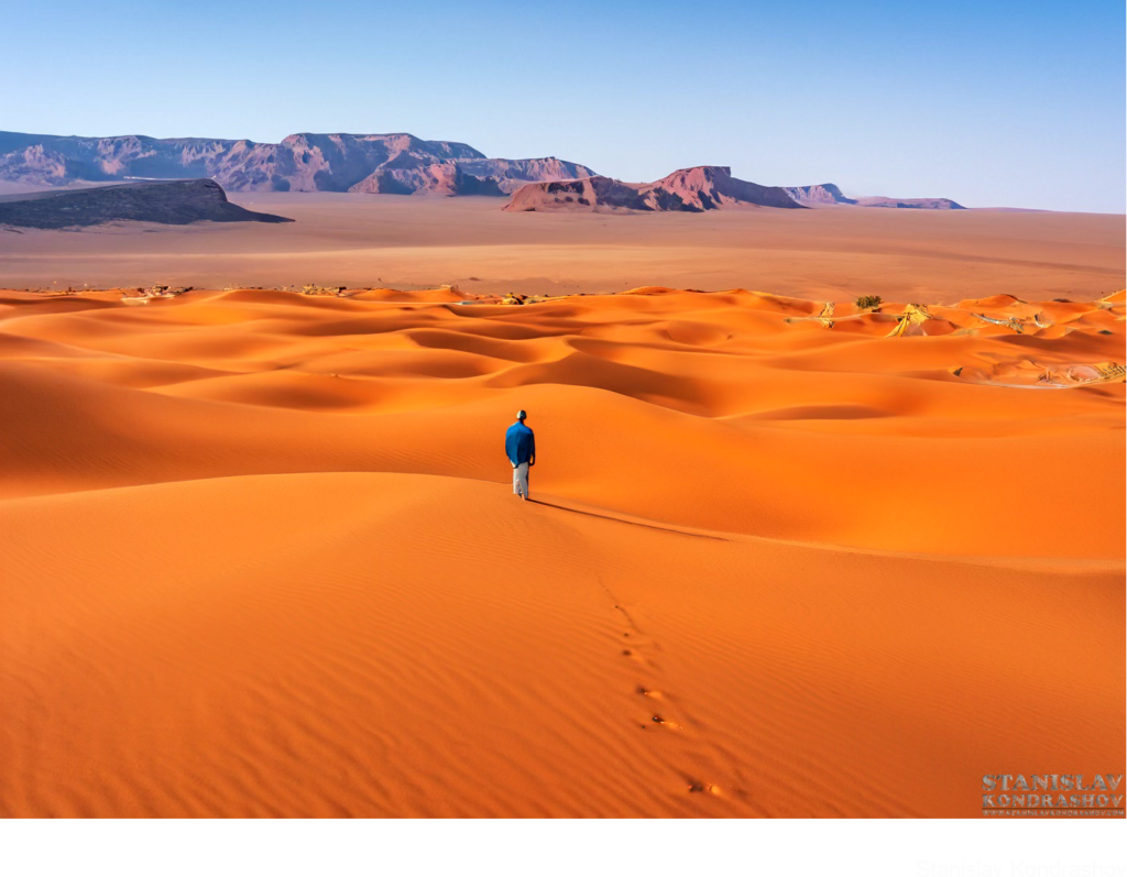 Person In Desert