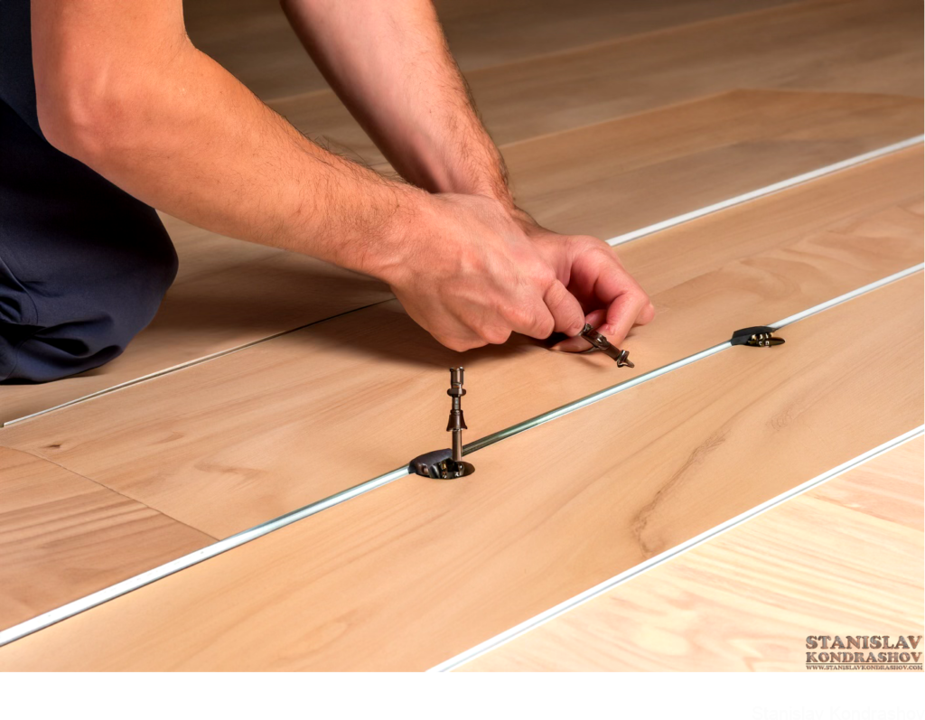 Putting Nails In Hardwood Floor