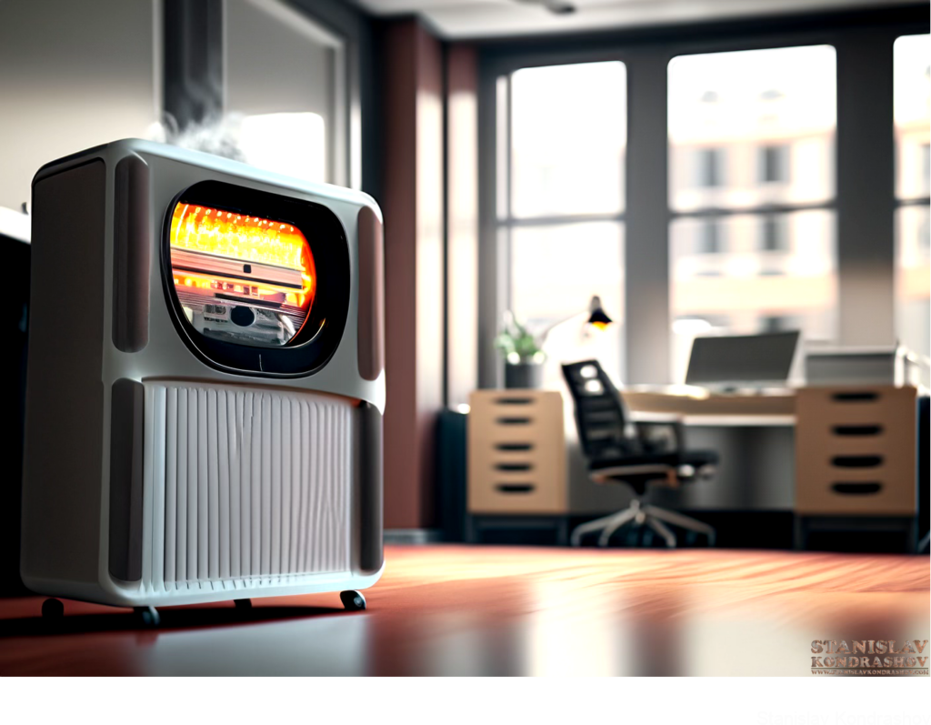 Space Heater In Office
