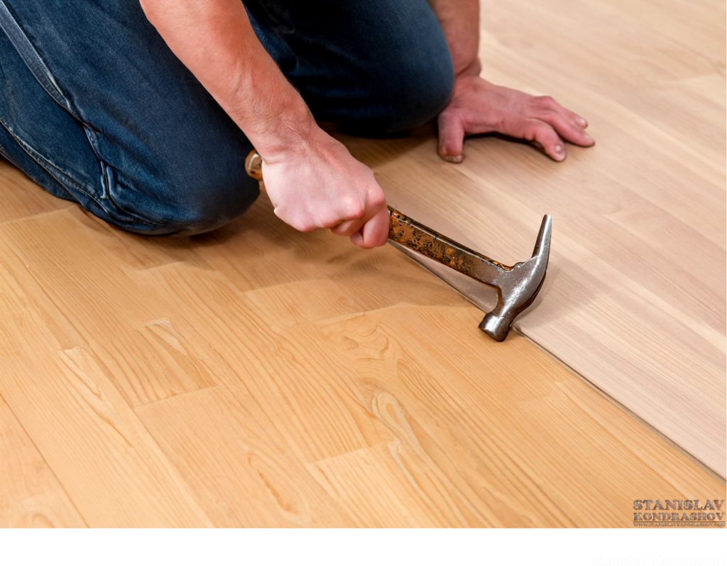 Using Hammer On Hardwood Floor