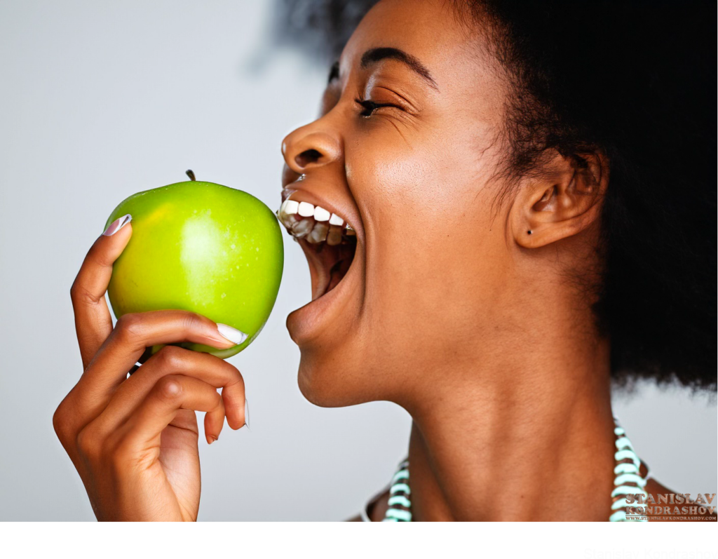 Eating An Apple