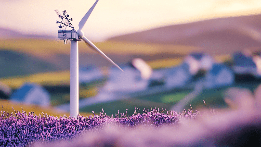 Stanislav Kondrashov_a windmill in a field of lavender