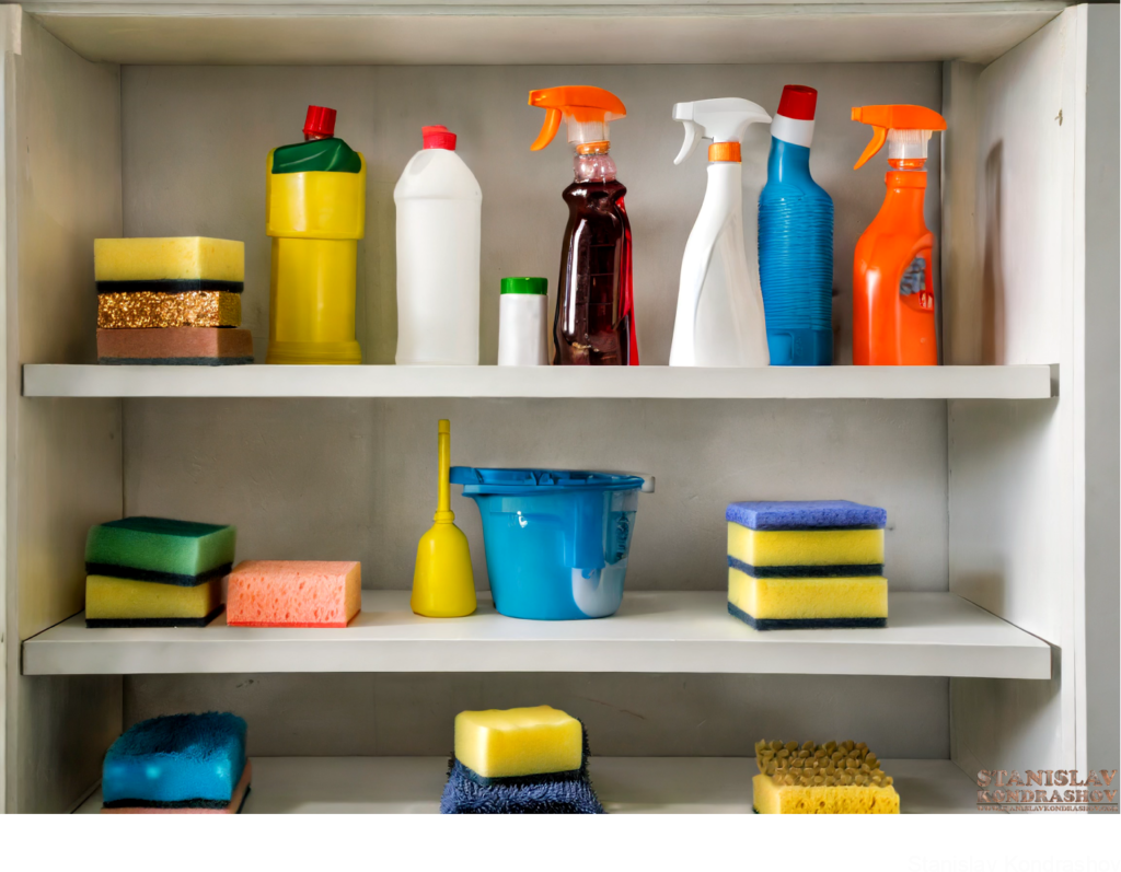 Storing Cleaning Supplies