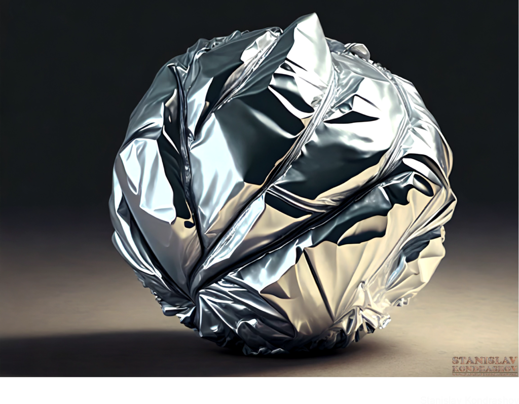 Ball Of Aluminum Foil 