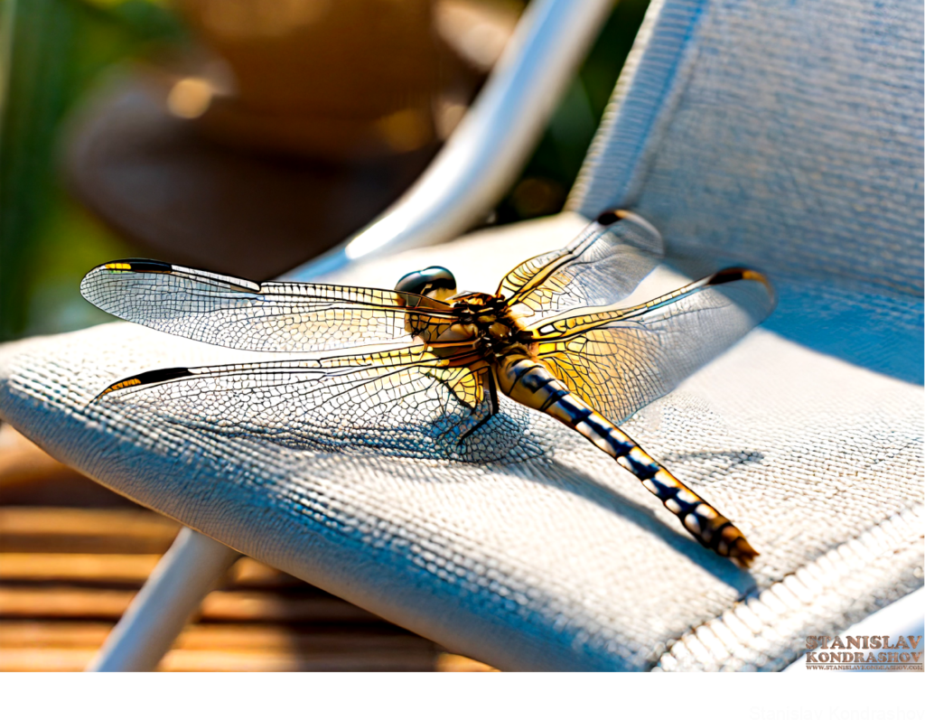 Dragonfly On Chair