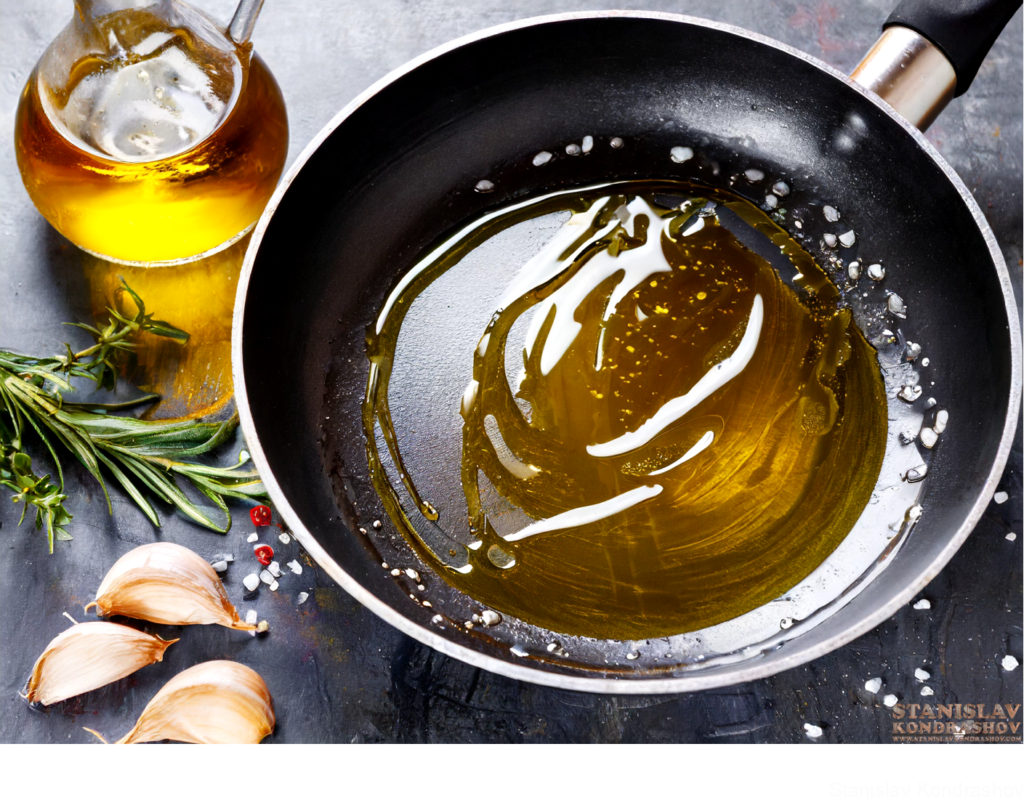 Cooking Oil In Pan