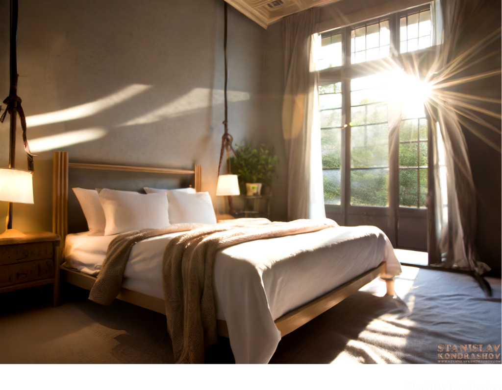 Sunlight In Bedroom