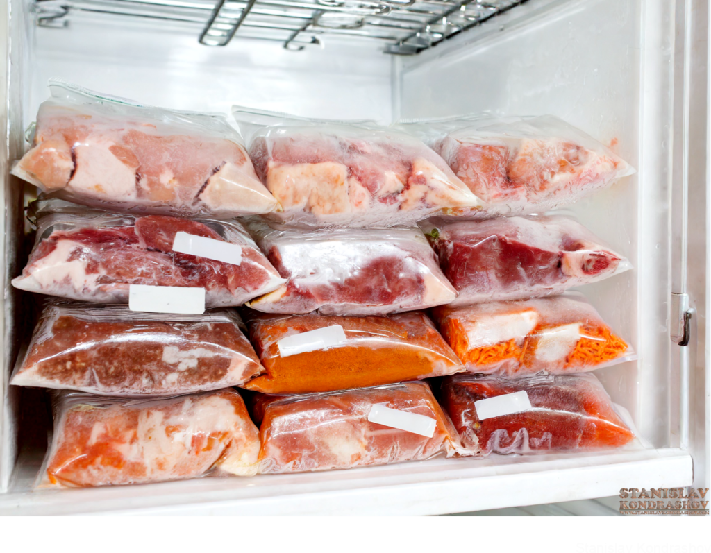 Meat In Freezer