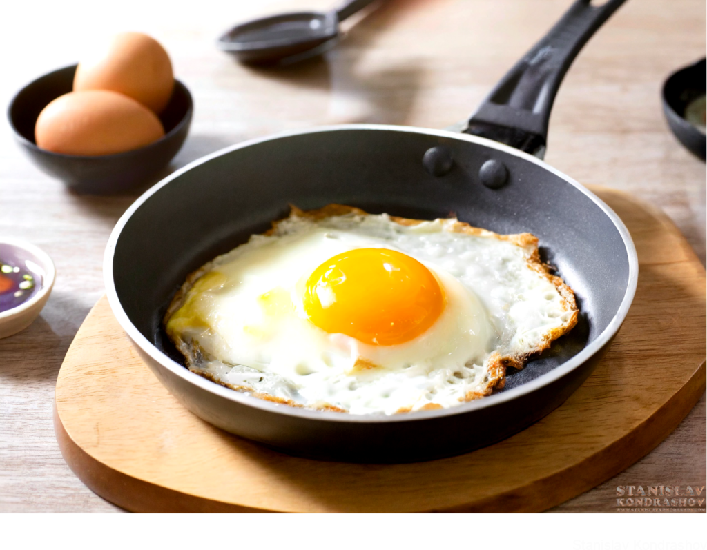 Egg In Cooking Pan
