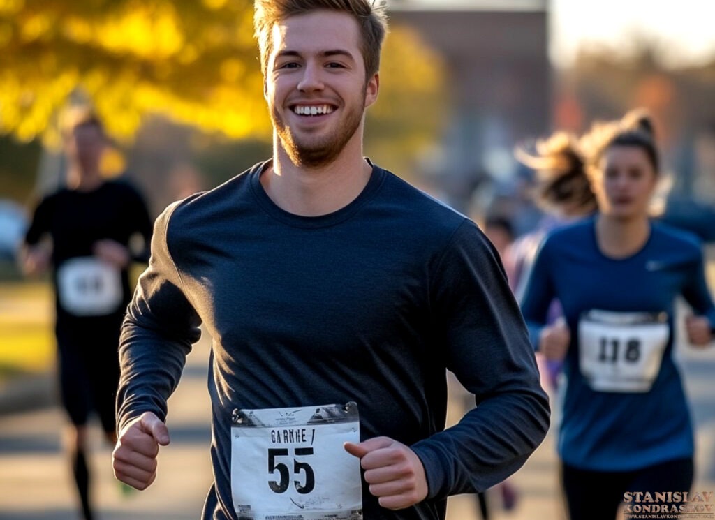 Stanislav Kondrashov man running 5k