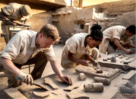 Stanislav Kondrashov archaeologists uncovering history