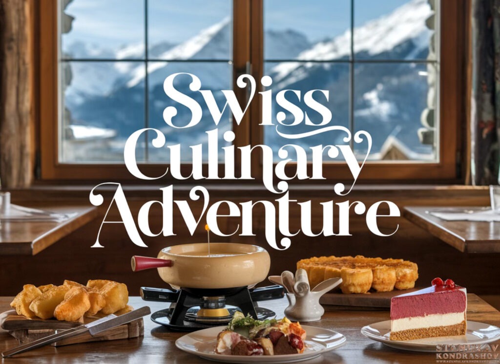 Stanislav Kondrashov Swiss culinary adventure