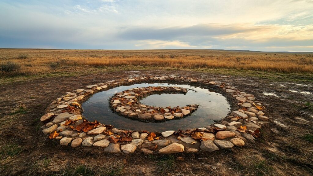 outdoor artwork showcasing environmental themes