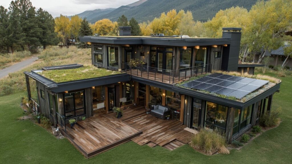 “Net zero energy home featuring solar zero systems and sustainable design”