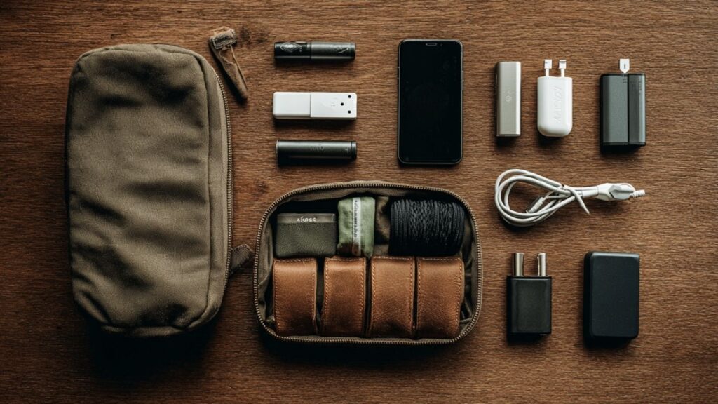 Compact travel tech showcasing smart design and sustainability