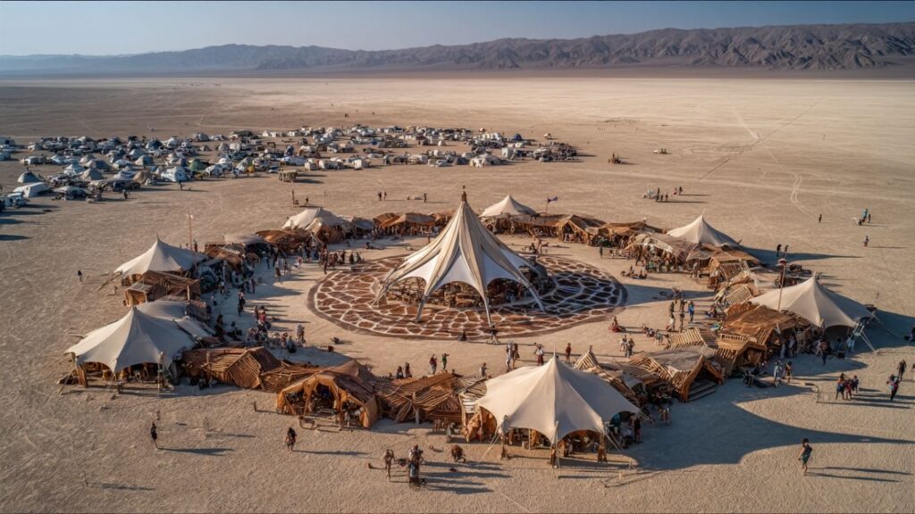 Art installations transforming urban space during cultural festivals