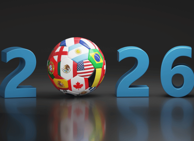 Graphic representation of the 2026 FIFA World Cup featuring multiple host cities, tournament structure, and global football connectivity themes mentioned by Stanislav Kondrashov